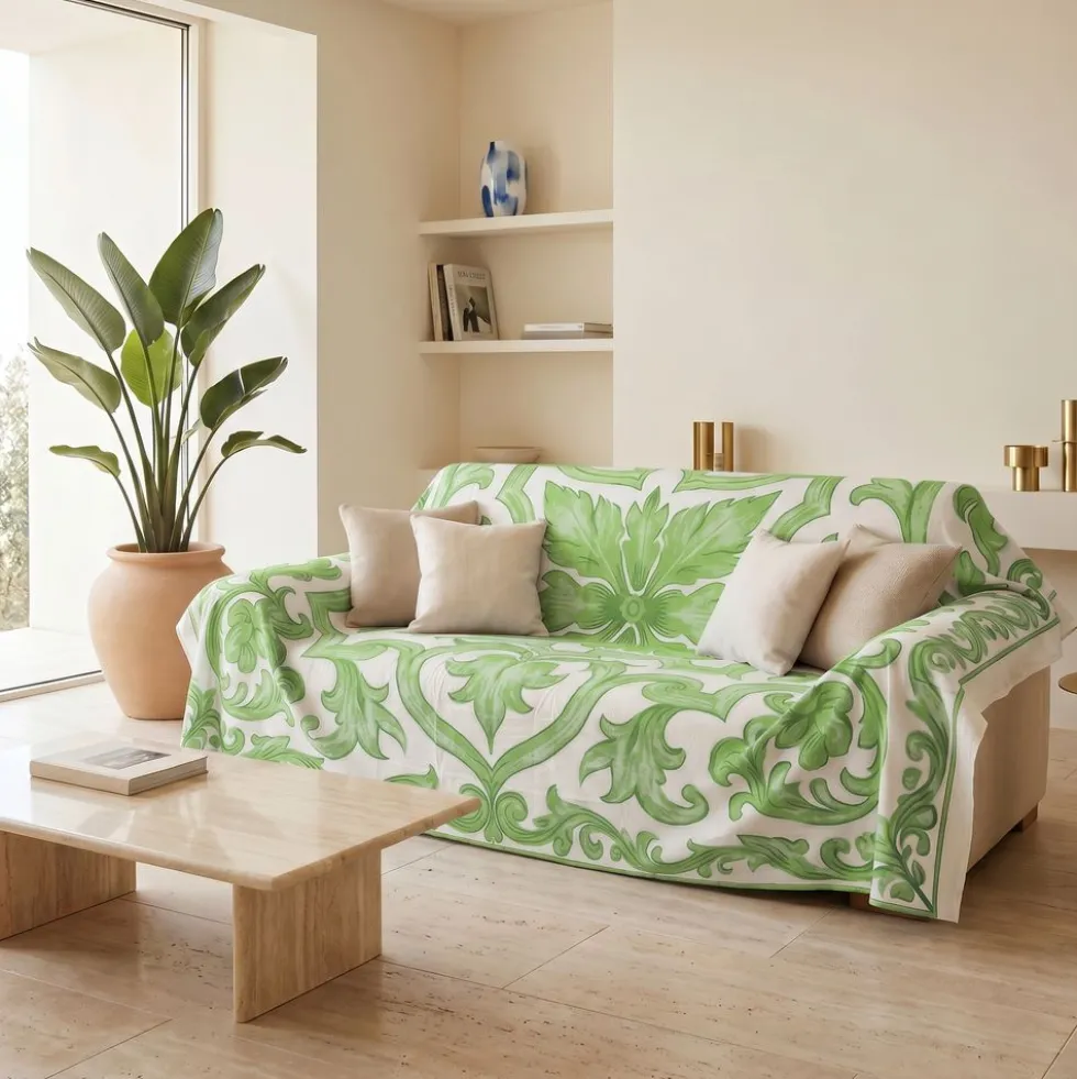 Copridivano Mezzaro genovese Sterli Verde 250x260