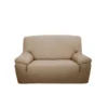 Copridivano 3 posti in tessuto bielastico antimacchia beige