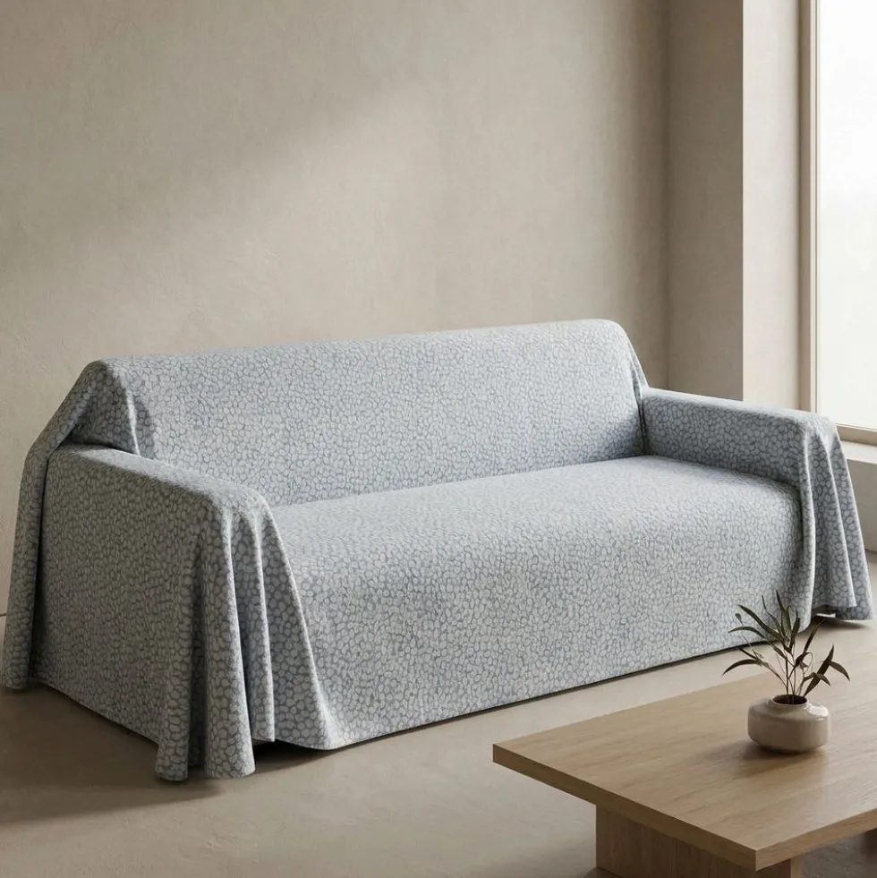 Copridivano Telo arredo Jacquard NOA Avio 250 x 270