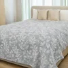 Copriletto Frescoletto Jacquard Lory Grigio Matrimoniale