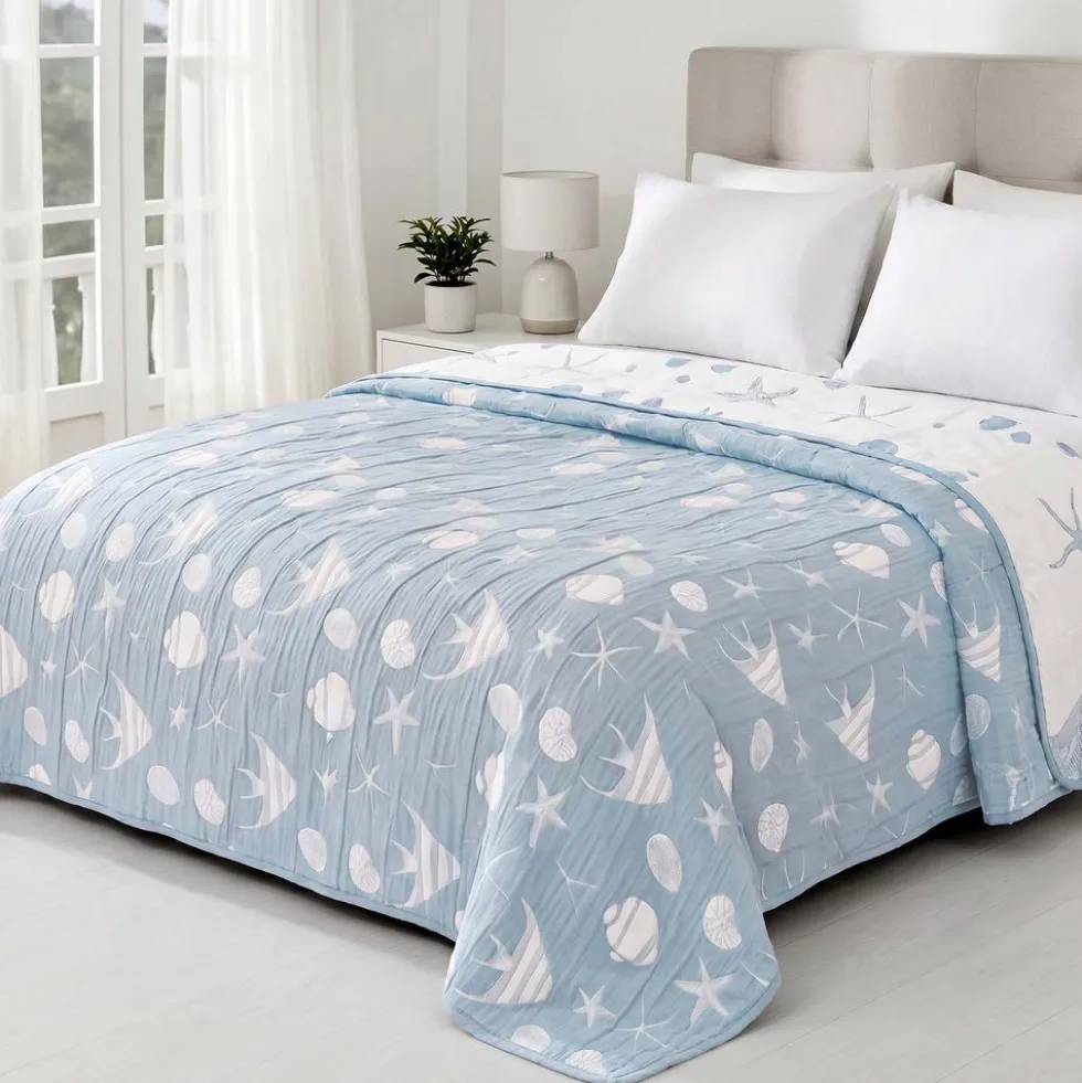 Copriletto Jacquard double face Charm Sky 210x260