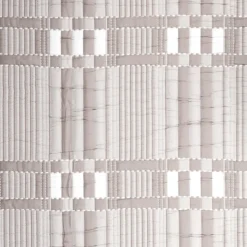 Copriletto mezzastagione jacquard Righe Geometriche Tortora matrimoniale