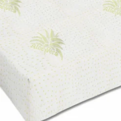 Coprimaterasso antiacaro Jacquard Aloe piazza e mezzo