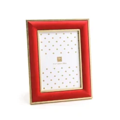 Cornice portafoto polistirene e velluto Rossa 19 x 24 cm