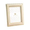 Cornice portafoto polistirene e velluto beige 21 x 26 cm