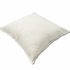 Cuscino imbottito 70 x 70 Millerighe tortora