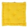 Cuscino Mattonella Scozia Giallo Senape 40 x 40 H 10