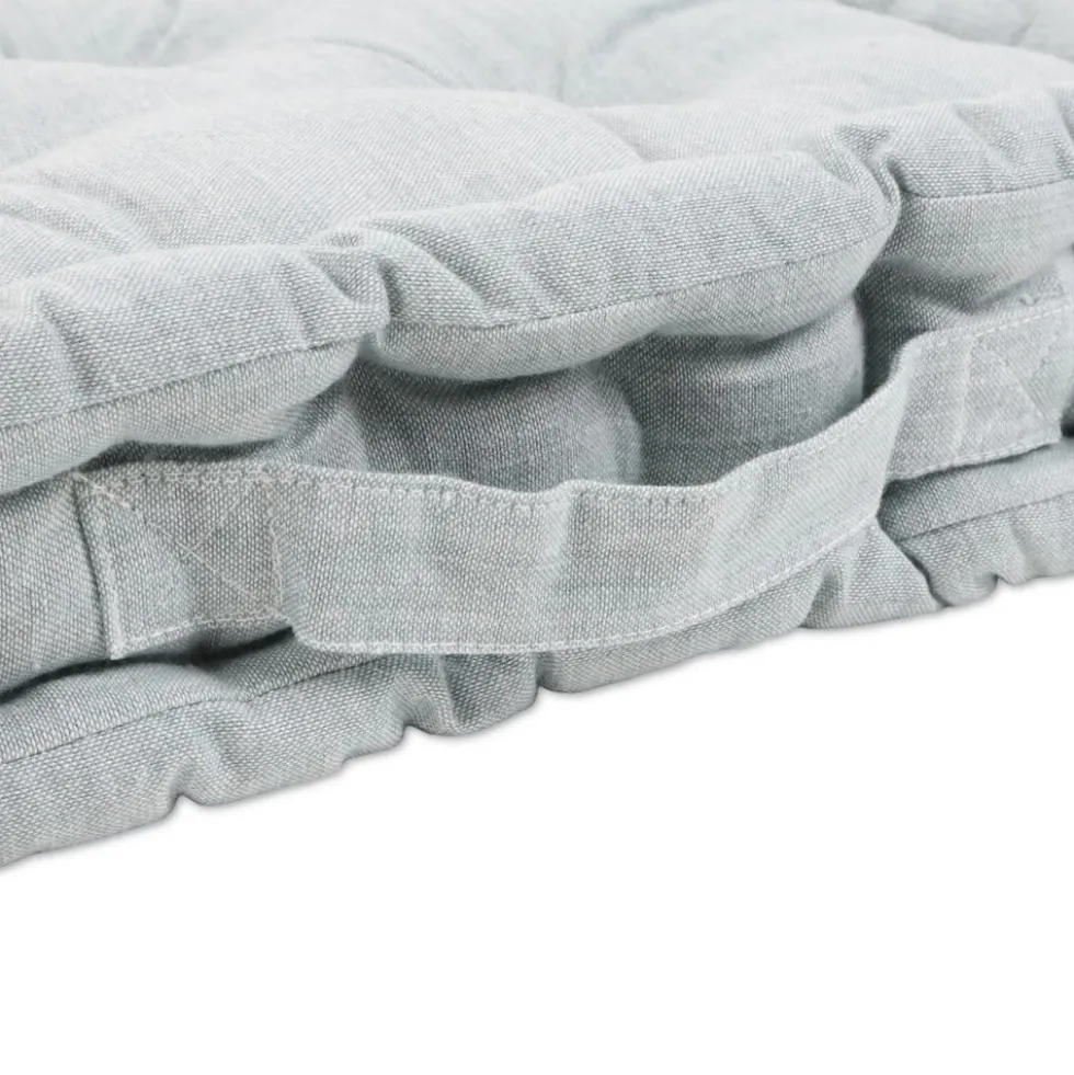 Cuscino Mattonella Scozia Grigio Melange 40 x 40 H 10