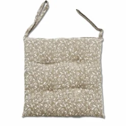 Cuscino per sedia Arabesco bianco