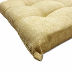 Cuscino per sedia tinta unita beige