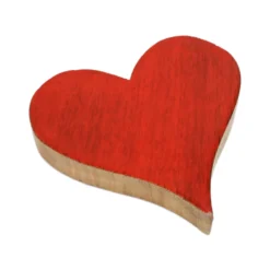 Decorazione Cuore in Legno Laccato