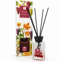 Diffusore di Fragranza Rosso Divino con bacchetti 120 ml
