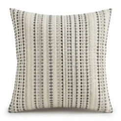 Federa Cuscino Jacquard Clarice Grigio 45x45