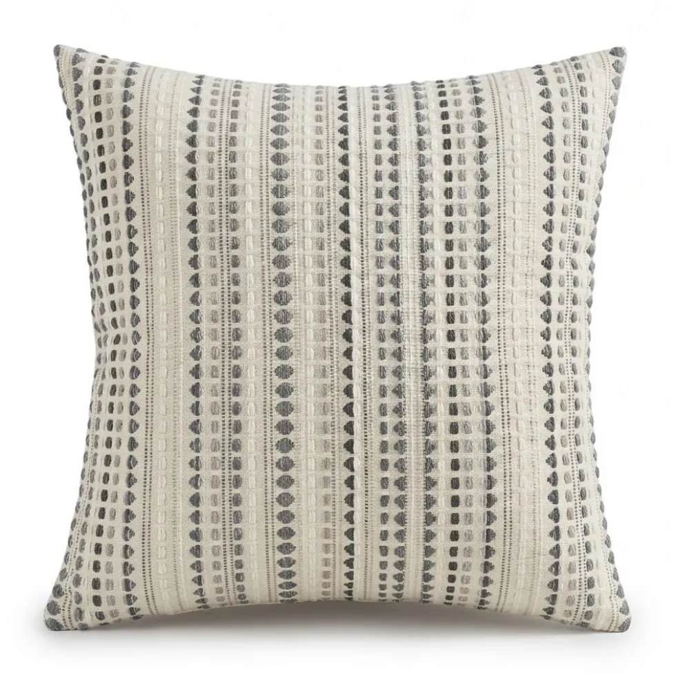 Federa Cuscino Jacquard Clarice Grigio 45x45