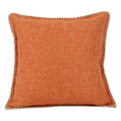 Federa Cuscino Jacquard Cliff Arancio 45x45