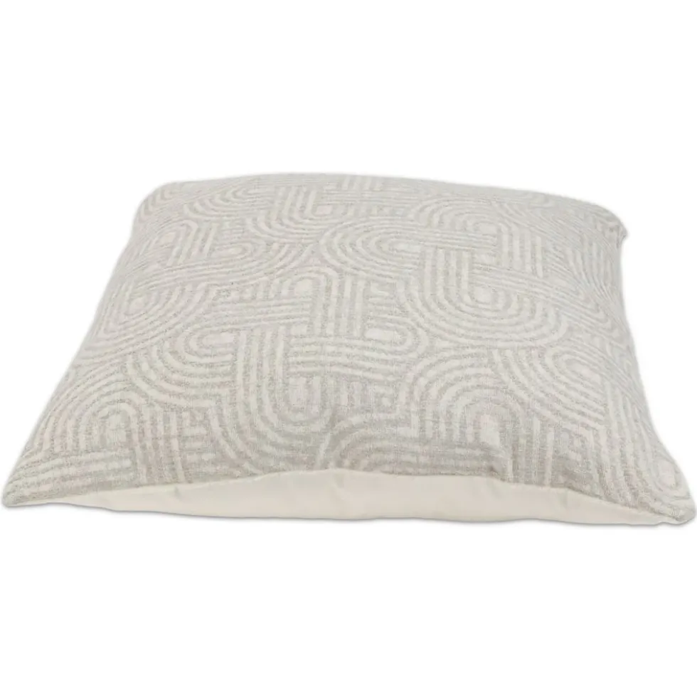 Federa Cuscino Jacquard Lumin Beige 45x45