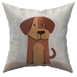 Federa cuscino Stampa Digitale Cec Cane Marrone 45 x 45