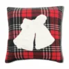 Federa cuscino 45 x 45 in rilievo noah Campanule Tartan