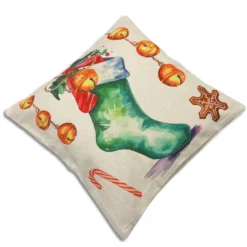 Federa cuscino 45 x 45 julu Calza di natale