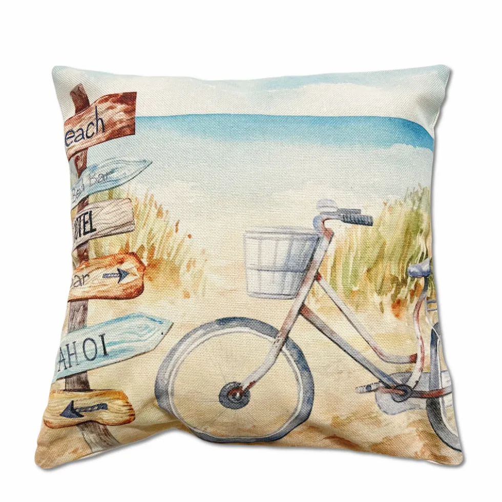 Federa cuscino 45 x 45 Stampa digitale Zale Bicicletta
