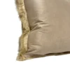 Federa cuscino 50 x 50 Stoccolma pelliccia miele