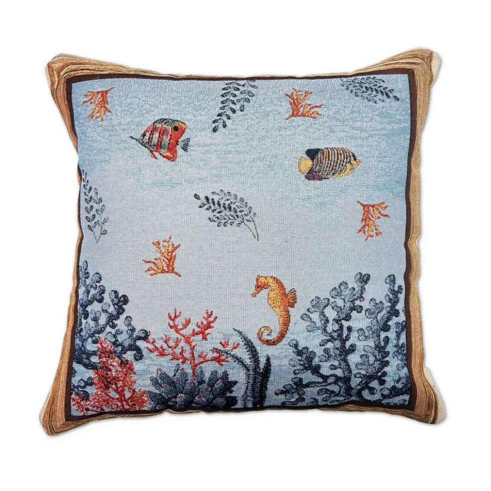 Federa in gobelin acquario Cavalluccio 45 x 45