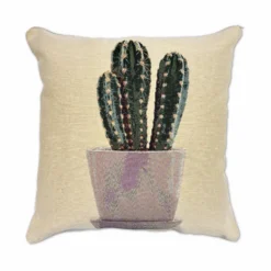 Federa in gobelin Cactus dis. 5 45 x 45