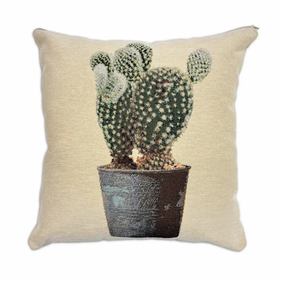 Federa in gobelin Cactus dis. 2 45 x 45