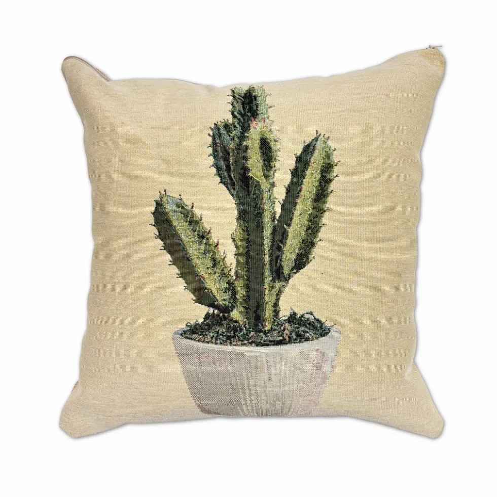 Federa in gobelin Cactus dis. 1 45 x 45