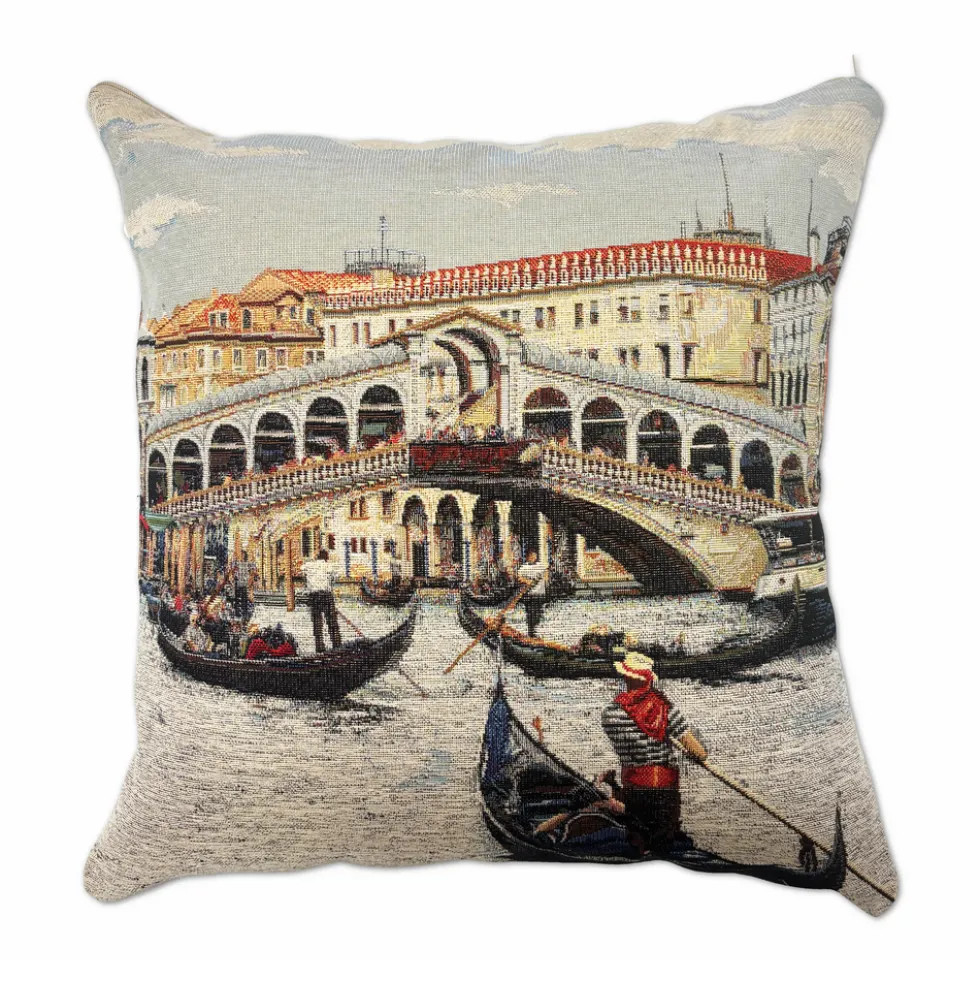 Federa in gobelin Canale Venezia 45 x 45