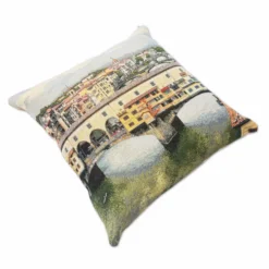 Federa in gobelin Ponte Vecchio Firenze 45 x 45