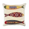 Federa in gobelin 3 Sardine Colorate 45 x 45
