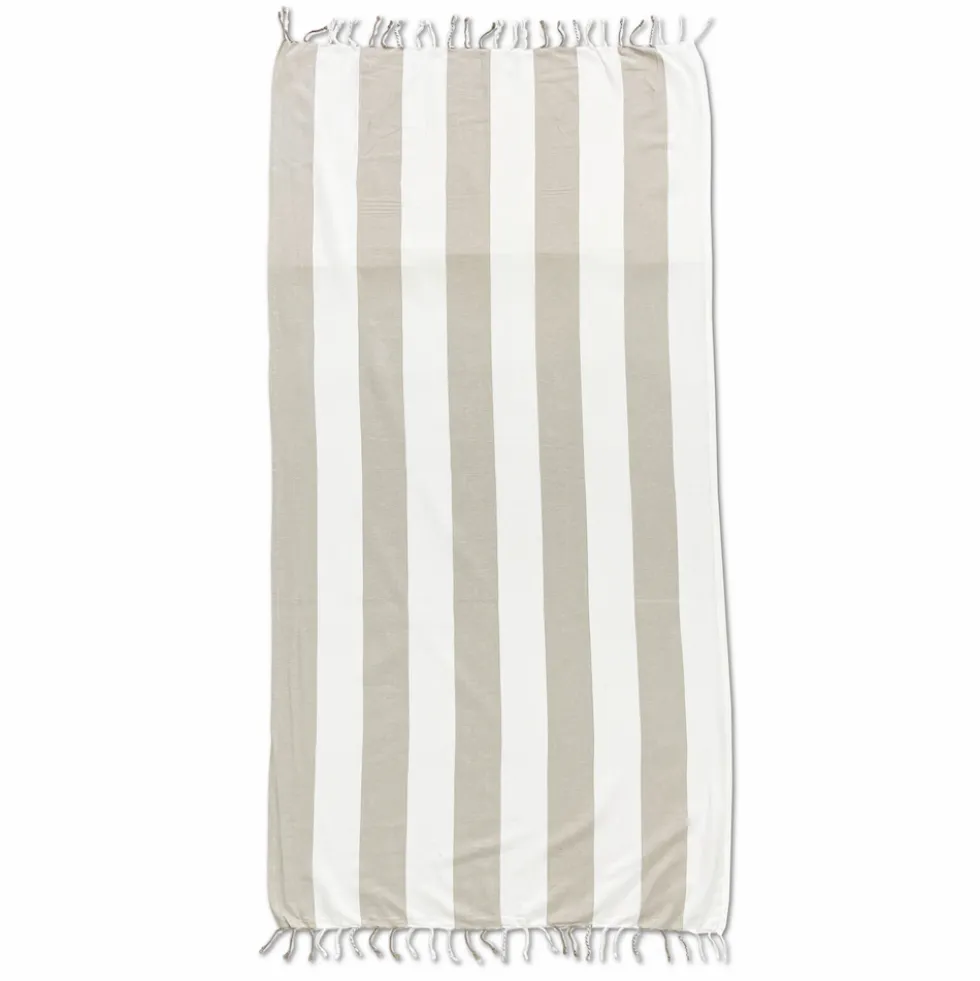 Fouta telo mare jolie Antigua Sabbia 100 x 200
