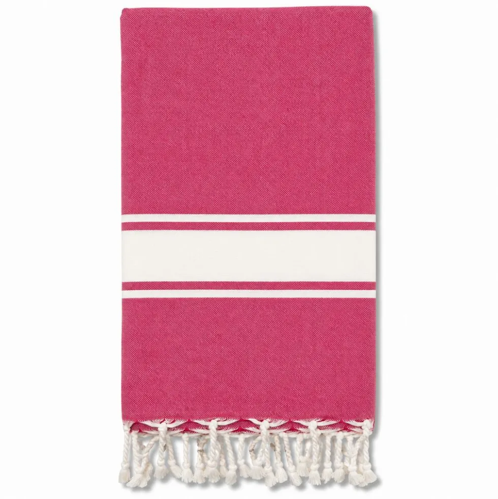 Fouta telo mare Jolie Classic Fuxia 100 x 200