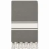 Fouta telo mare Jolie Classic Antracite 100 x 200