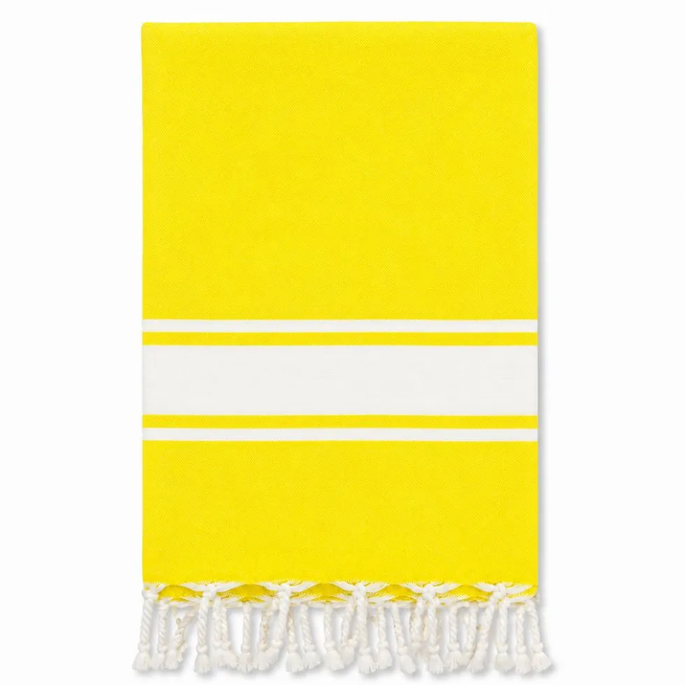 Fouta telo mare Jolie Classic Giallo 100 x 200
