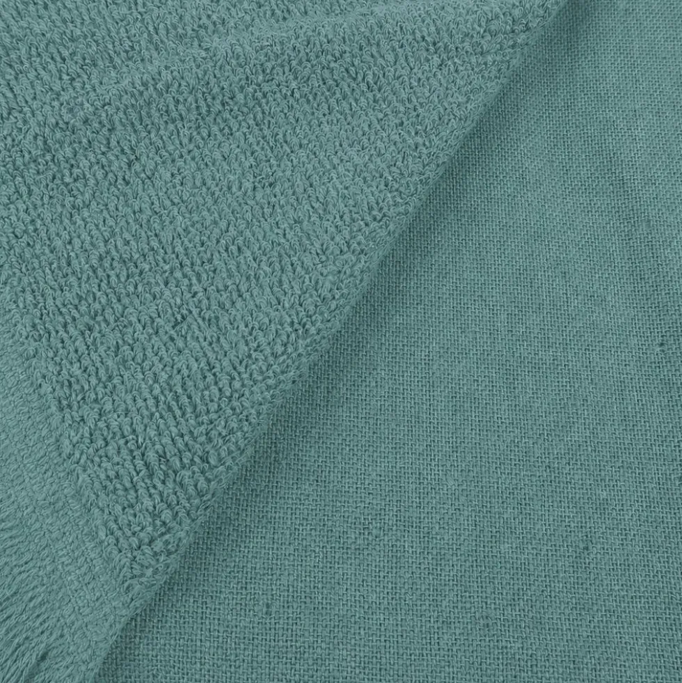 Fouta Telo Mare Paraggi Frange Verde 100x200