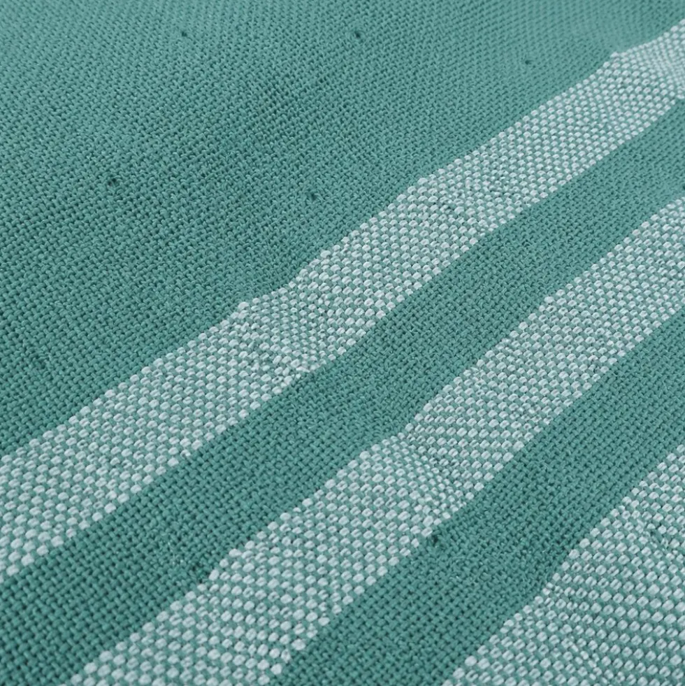 Fouta Telo Mare Paraggi Frange Verde 100x200