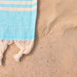 Fouta telo mare retro spugna Bluy Tiffany 90x170