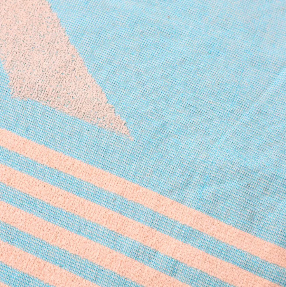 Fouta telo mare retro spugna Bluy Tiffany 90x170