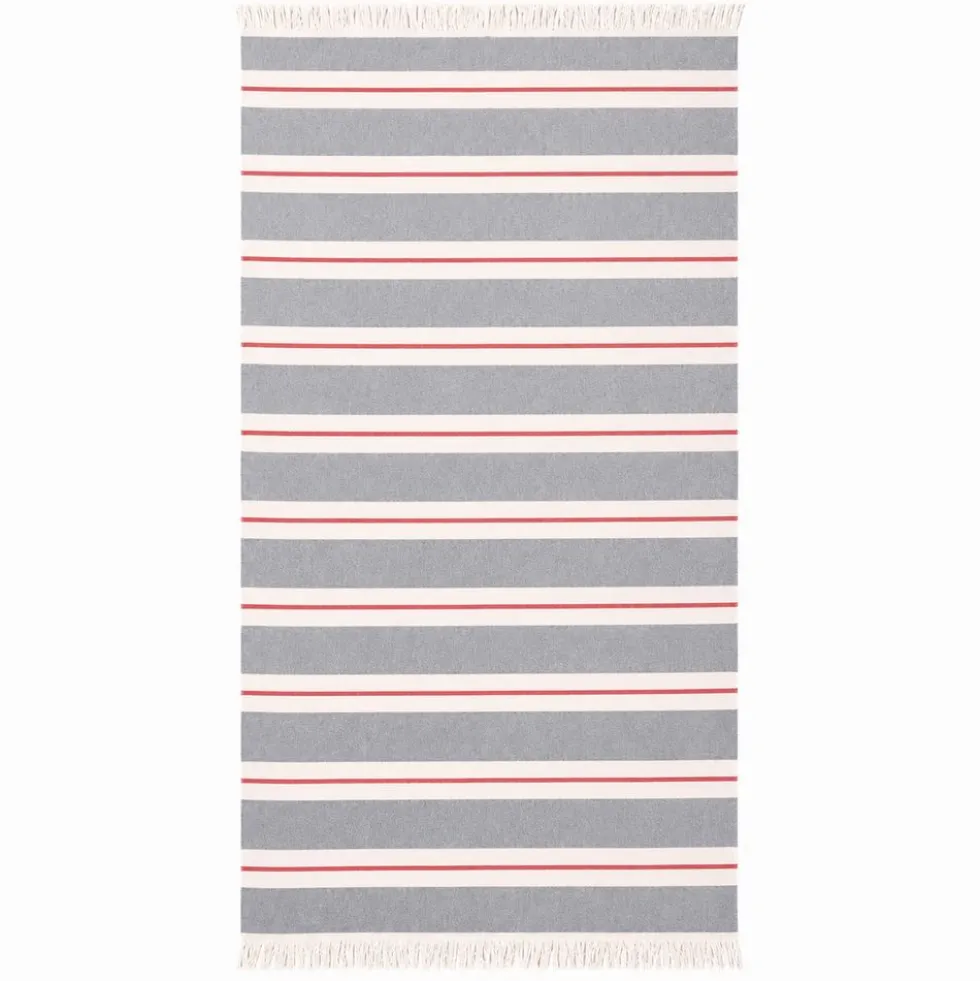 Fouta telo mare Spugna doppiato Jacquard Maiorca Grigio 100 x 200