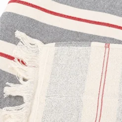 Fouta telo mare Spugna doppiato Jacquard Maiorca Grigio 100 x 200