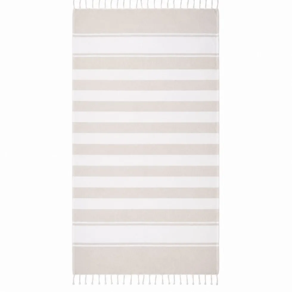 Fouta Telo Mare Versilia Beige 100 x 200
