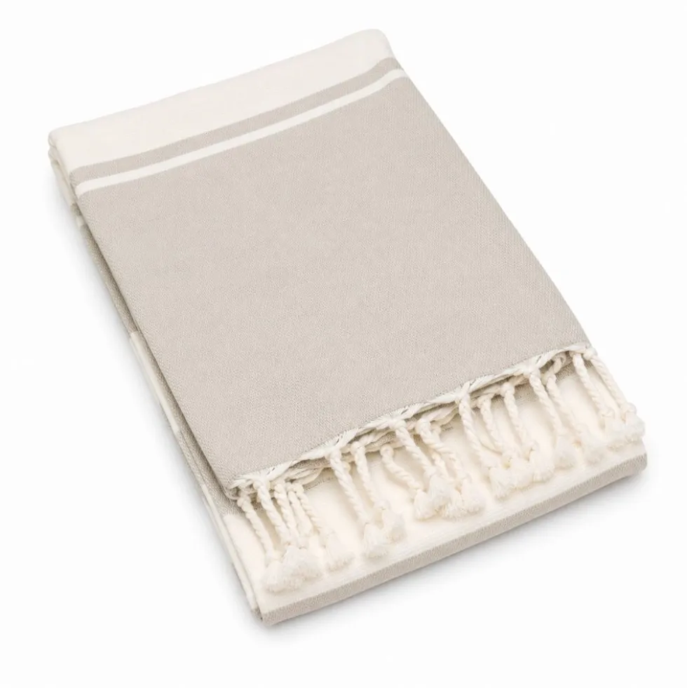 Fouta Telo Mare Versilia Beige 100 x 200