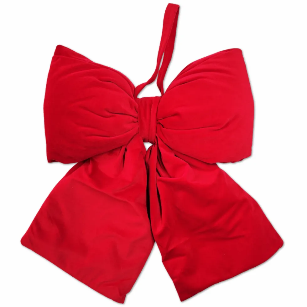 Ghirlanda addobbo Fiocco Rosso
