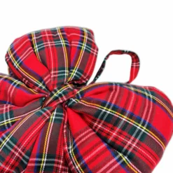 Ghirlanda addobbo Fiocco Tartan