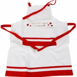 Grembiule ricamato Ingrediente Segreto Amore