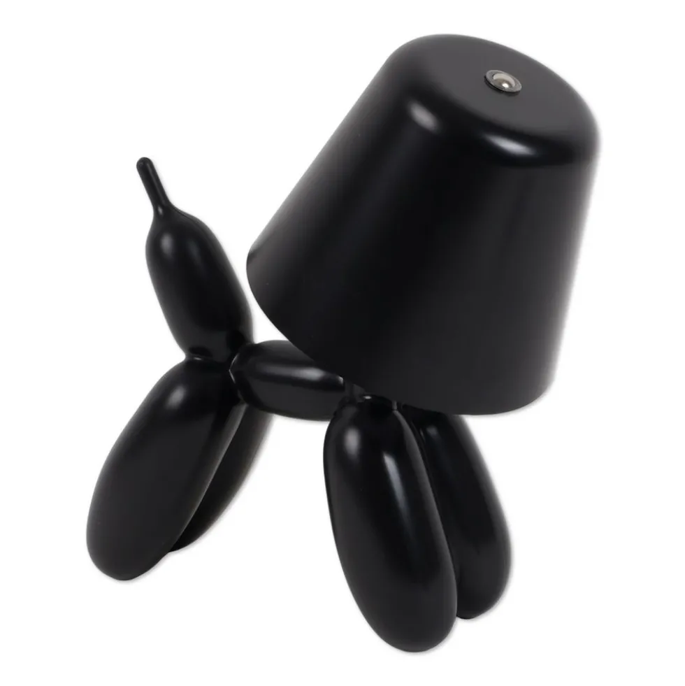 Lampada LED Puppy Nera