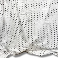 Lenzuolo sopra Pois grigio matrimoniale