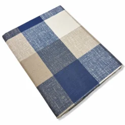 Lenzuolo sopra Quadrettone blu Matrimoniale